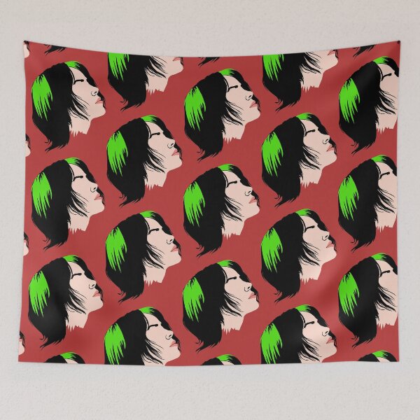 Artikelvorschau, Illustration von Billie Eilish entworfen und verkauft von ZooStateofMind.