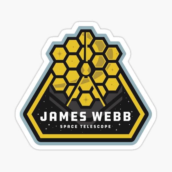 Item preview, James Webb Space Telescope Mission badge - space explorations designed and sold by Jamieferrato19.