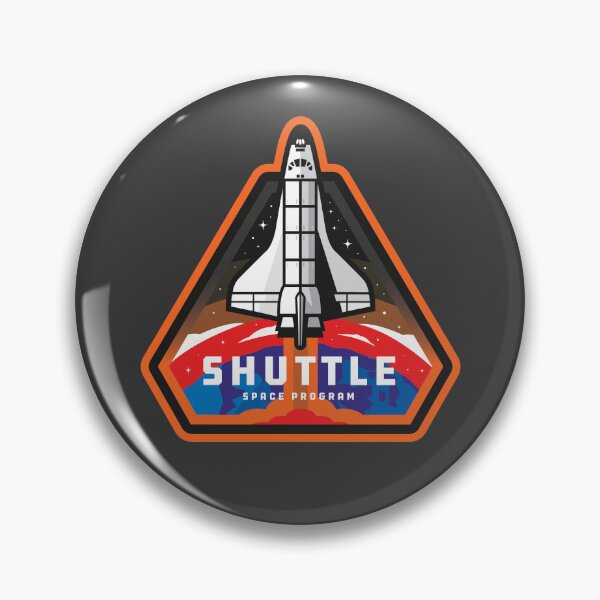 Item preview, Space Shuttle Sunset Mission badge - space explorations designed and sold by Jamieferrato19.