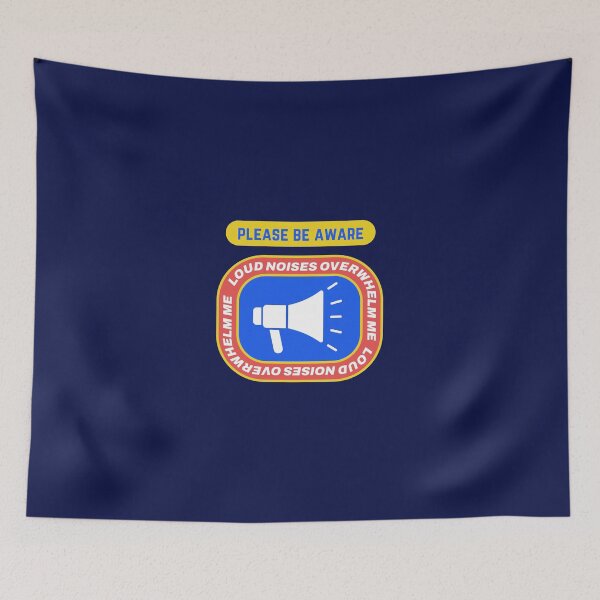 Item preview, Loud Noises Overwhelm Me: Be Aware, Be Kind designed and sold by Goddess888.