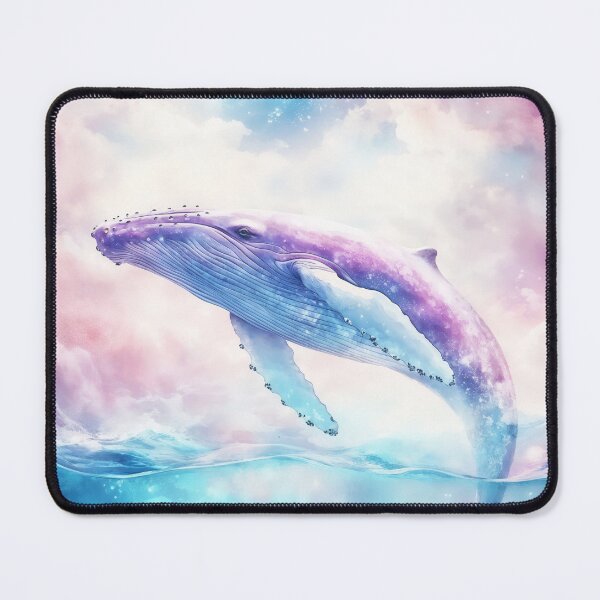 Item preview, Cosmic Humpback Whale in Celestial Waters designed and sold by AshiraCreations.