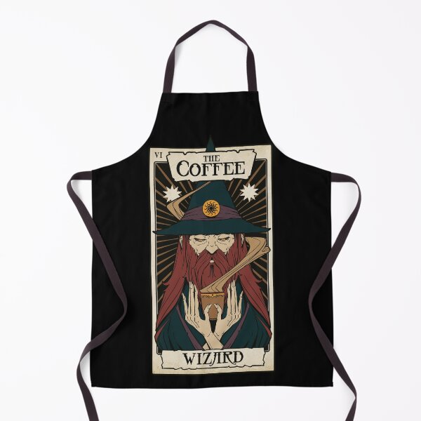 Item preview, Coffee Wizard, Coffee tarot card designed and sold by EYESORE ART.