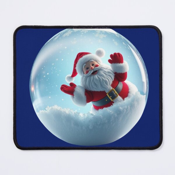 Item preview, The Crystal Snowball with Santa Claus Inside designed and sold by Ink And Inspire.