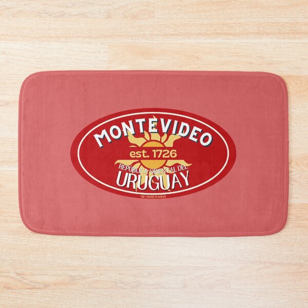 Item preview, Montevideo Retro (Red) designed and sold by thecharmacademy.