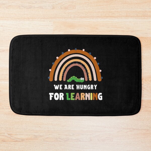 Item preview, We Are Hungry For Learning  Back To School Gift, and 1st Day Of School Funny  Teacher Gifts  designed and sold by MotivaChic.