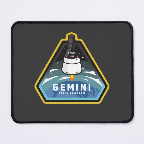 Item preview, NASA Gemini space program Mission badge - space explorations designed and sold by Jamieferrato19.
