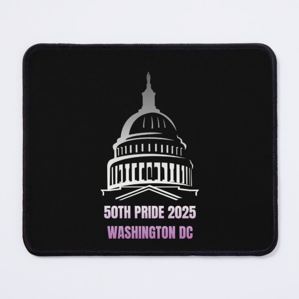 Item preview, Washington DC Pride 2025, Asexual pride flag graphic, Capitol Pride Graphic, 50th Pride Washington DC, gay festival, pride festival, Equality Matters, 2025 pride, designed and sold by PrideBeProud.