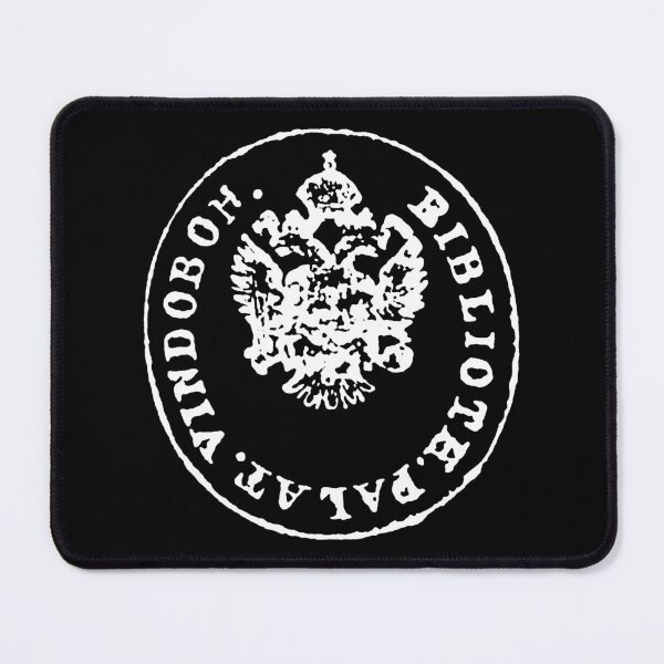 Item preview, Antique Viennese National Library Book Stamp designed and sold by Pixelchicken.