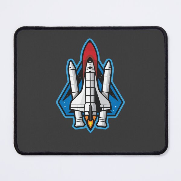 Item preview, Space Shuttle Launch Mission badge - space explorations designed and sold by Jamieferrato19.