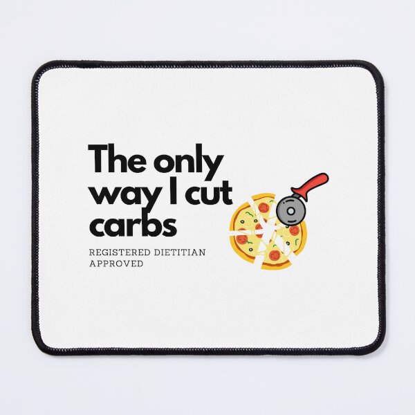 Item preview, The only way I cut carbs- pizza designed and sold by rd-rd2b-apparel.