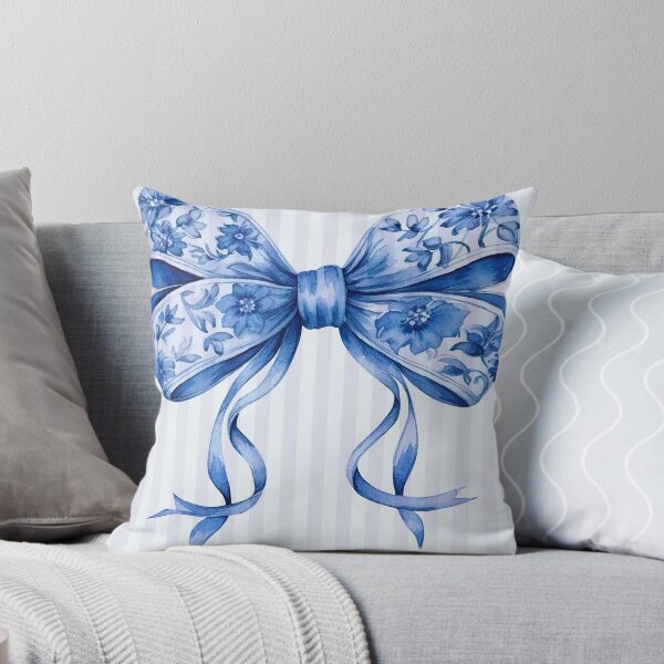 Item preview, Chinoiserie Coquette Bow Striped Background designed and sold by DazzledPenguin.