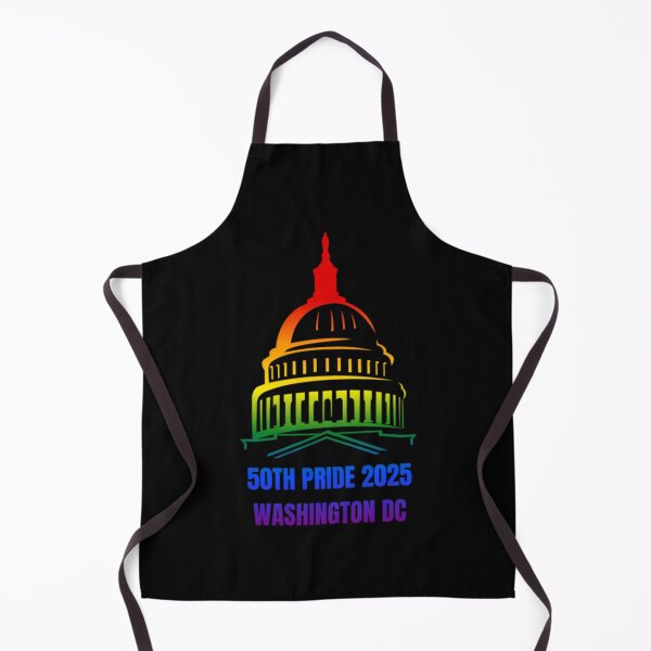 Item preview, Washington DC Pride 2025, Classic pride flag graphic, Capitol Pride Graphic, 50th Pride Washington DC, gay festival, pride festival, Equality Matters, 2025 pride, designed and sold by PrideBeProud.