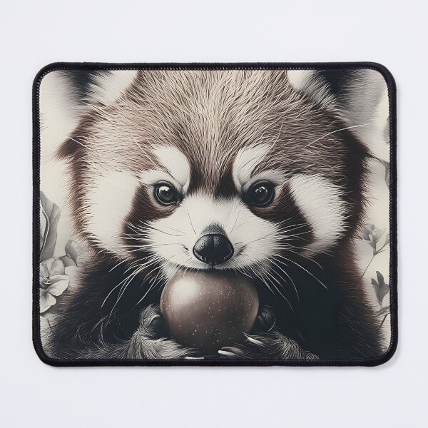 Item preview, Realistic Red Panda pencil drawing designed and sold by Pencil-Art.
