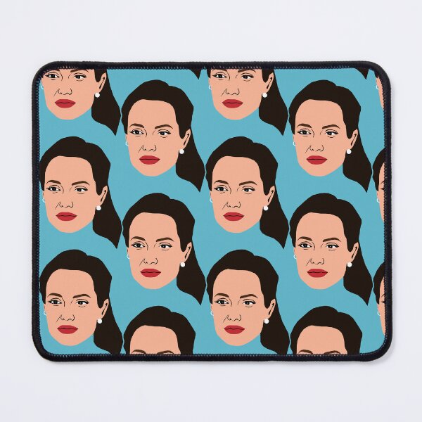 Item preview, Angelina Jolie illustration designed and sold by ZooStateofMind.