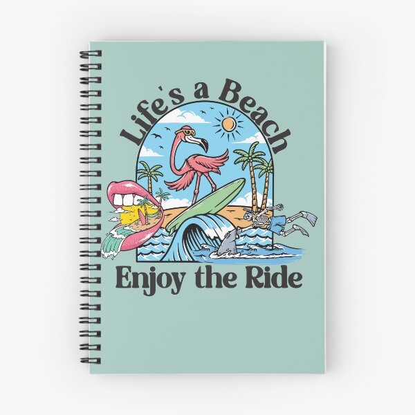 Item preview, Life's a Beach - Enjoy the Ride - Black Text designed and sold by FaeryNuff.
