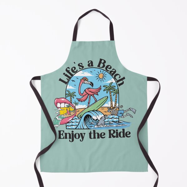 Item preview, Life's a Beach - Enjoy the Ride - Black Text designed and sold by FaeryNuff.