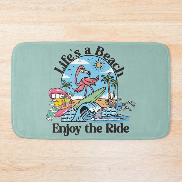 Item preview, Life's a Beach - Enjoy the Ride - Black Text designed and sold by FaeryNuff.