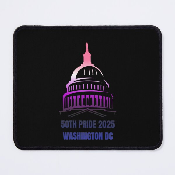 Item preview, Washington DC Pride 2025, Genderfluid pride flag graphic, Capitol Pride Graphic, 50th Pride Washington DC, gay festival, pride festival, Equality Matters, 2025 pride, designed and sold by PrideBeProud.