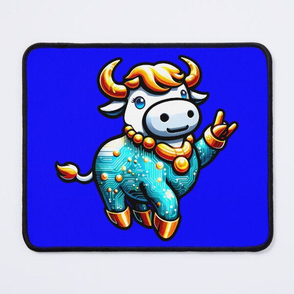 Item preview, Cool Digital Cartoon Cow designed and sold by AD-Digital-Art.