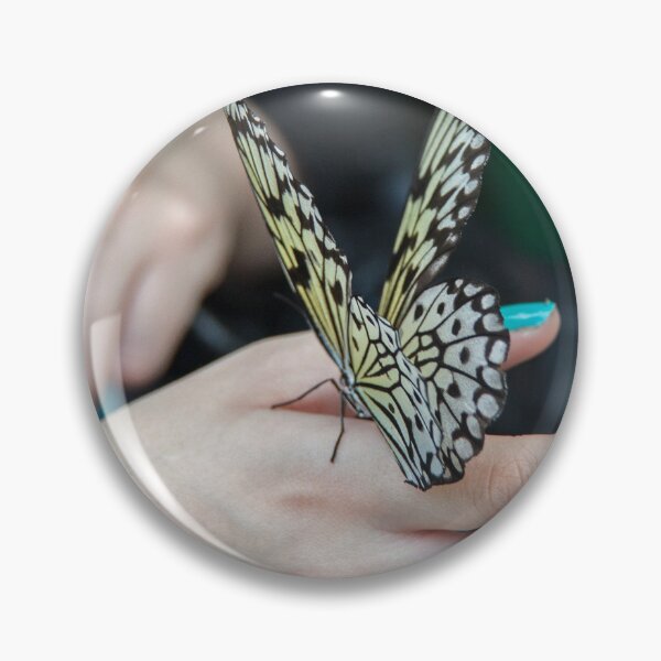 Item preview, Delicate Encounter, Butterfly Resting on a woman's Hand designed and sold by David Patterson.