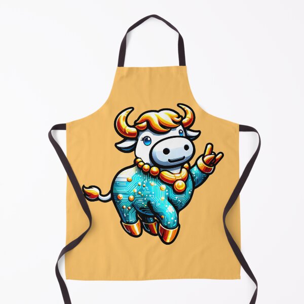 Item preview, Cool Digital Cartoon Cow designed and sold by AD-Digital-Art.