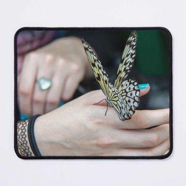 Item preview, Delicate Encounter, Butterfly Resting on a woman's Hand designed and sold by David Patterson.