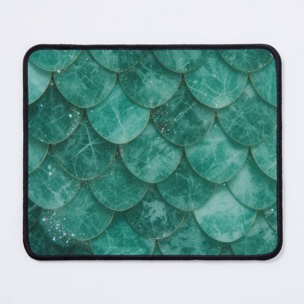Item preview, Green Mermaid Scale #1 #pattern #decor #art (Photo of Glitter Only - Not Reflective) designed and sold by Orese12.