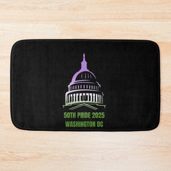 Item preview, Washington DC Pride 2025, Genderqueer pride flag graphic, Capitol Pride Graphic, 50th Pride Washington DC, gay festival, pride festival, Equality Matters, 2025 pride,  designed and sold by PrideBeProud.