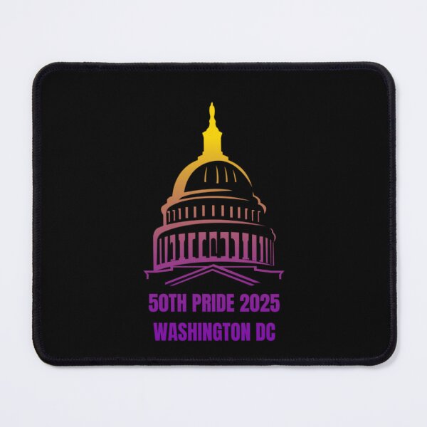 Item preview, Washington DC Pride 2025, Intersex pride flag graphic, Capitol Pride Graphic, 50th Pride Washington DC, gay festival, pride festival, Equality Matters, 2025 pride,  designed and sold by PrideBeProud.