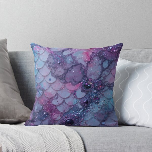 Item preview, Magenta Mermaid Scale #1 #pattern #decor #art (Photo of Glitter Only - Not Reflective) designed and sold by Orese12.