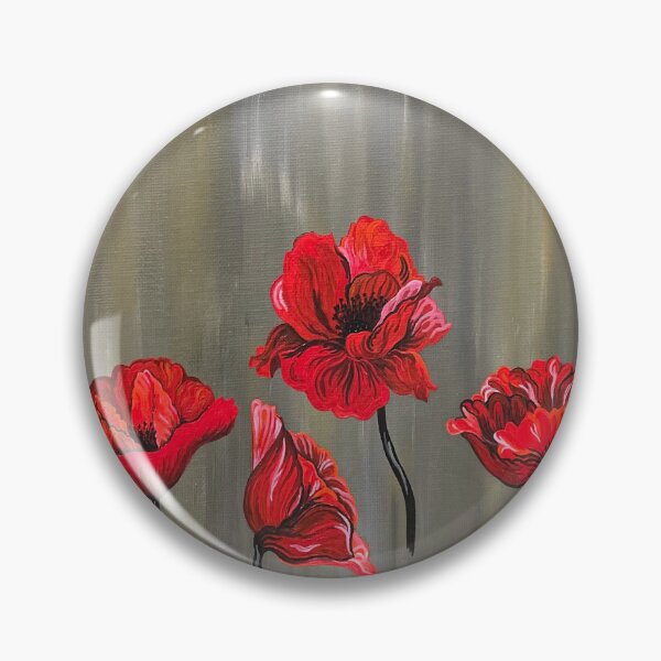 Item preview, Floating Poppies designed and sold by Stefania Pellegrino Etreni ArtDesigns.