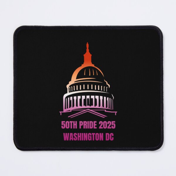 Item preview, Washington DC Pride 2025, Lesbian pride flag graphic, Capitol Pride Graphic, 50th Pride Washington DC, gay festival, pride festival, Equality Matters, 2025 pride,  designed and sold by PrideBeProud.