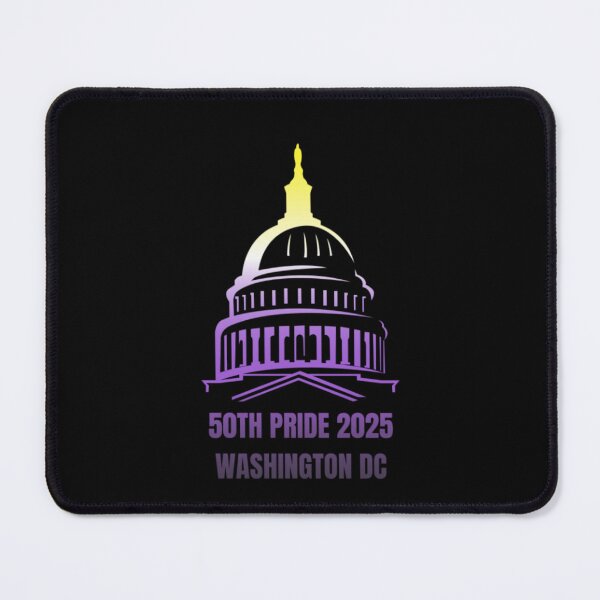 Item preview, Washington DC Pride 2025, Nonbinary pride flag graphic, Capitol Pride Graphic, 50th Pride Washington DC, gay festival, pride festival, Equality Matters, 2025 pride,  designed and sold by PrideBeProud.