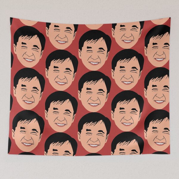 Item preview, Jackie Chan illustration designed and sold by ZooStateofMind.