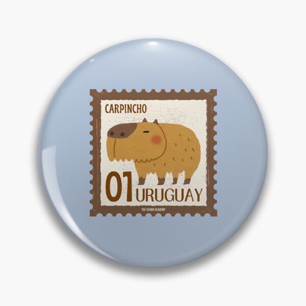Artikelvorschau, Capybara-Stempel entworfen und verkauft von thecharmacademy.