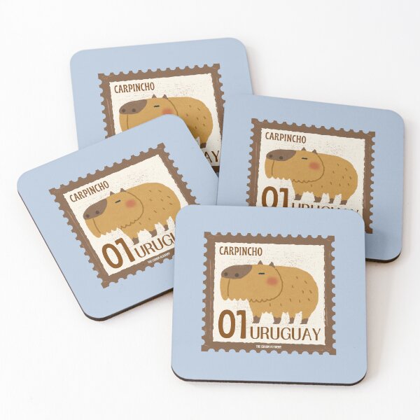 Item preview, Capybara Stamp designed and sold by thecharmacademy.