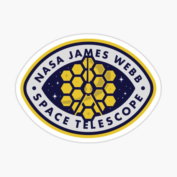 Item preview, Eye in the sky James Webb Space Telescope Mission badge - space explorations designed and sold by Jamieferrato19.