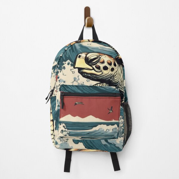 Item preview, Japanese-inspired Sea Turtle Art Form #1 designed and sold by NickWhittleArt.