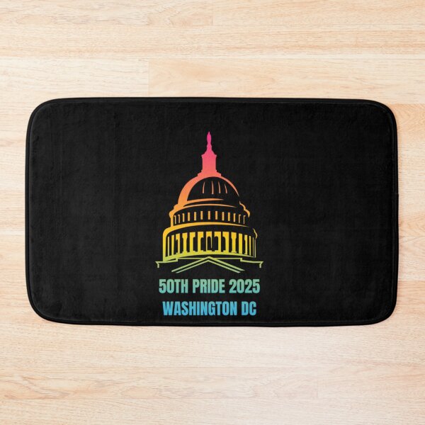 Item preview, Washington DC Pride 2025, Pansexual pride flag graphic, Capitol Pride Graphic, 50th Pride Washington DC, gay festival, pride festival, Equality Matters, 2025 pride,  designed and sold by PrideBeProud.