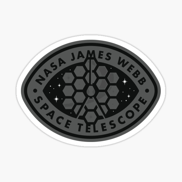 Item preview, Black Eye in the sky James Webb Space Telescope Mission badge - space explorations designed and sold by Jamieferrato19.