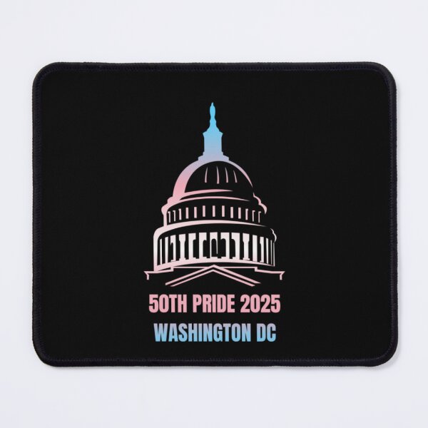 Item preview, Washington DC Pride 2025, Transexual pride flag graphic, Capitol Pride Graphic, 50th Pride Washington DC, gay festival, pride festival, Equality Matters, 2025 pride, designed and sold by PrideBeProud.