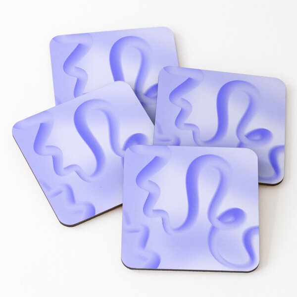 Item preview, Abstract Curves in Ultramarine designed and sold by Jomiro Eming Design Lab.
