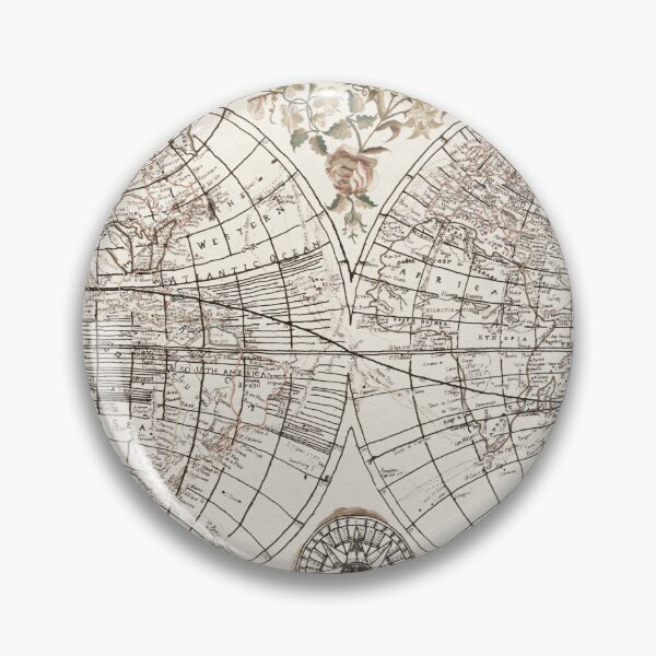Item preview, Vintage World Map  designed and sold by LKozerski.