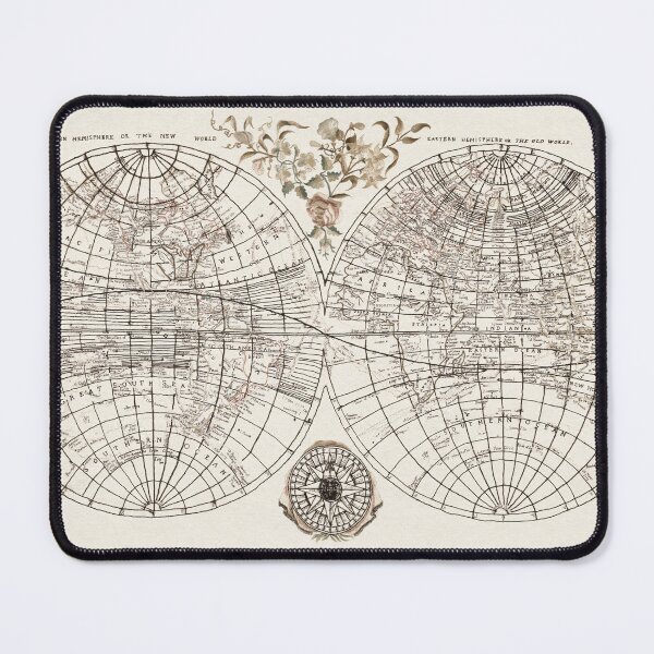 Item preview, Vintage World Map  designed and sold by LKozerski.
