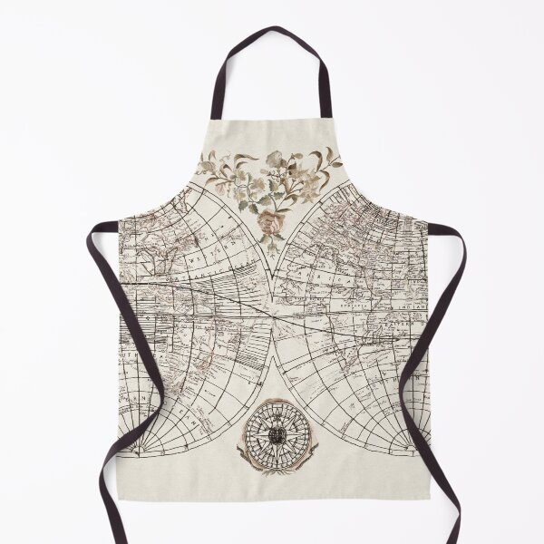 Item preview, Vintage World Map  designed and sold by LKozerski.