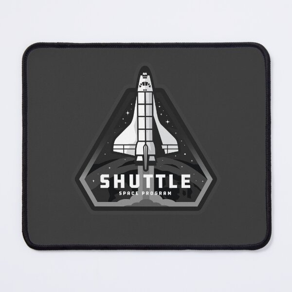 Item preview, Dark Space Shuttle Sunset Mission badge - space explorations designed and sold by Jamieferrato19.
