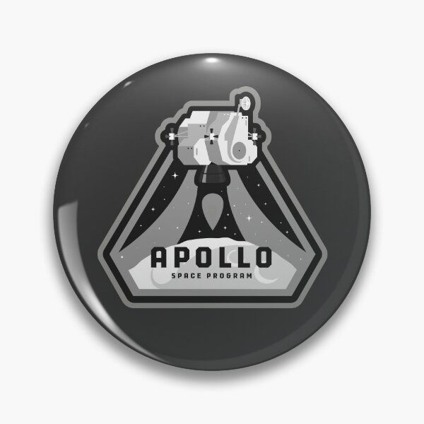Item preview, Dark NASA Apollo Space Program mission badge  designed and sold by Jamieferrato19.