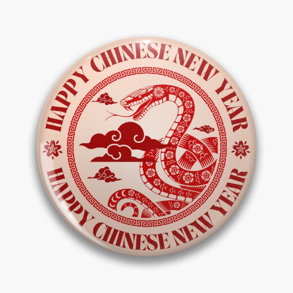 Item preview, Year of the Snake Chinese New Year Lunar New Year 2025 designed and sold by InkyDoodleDoo.