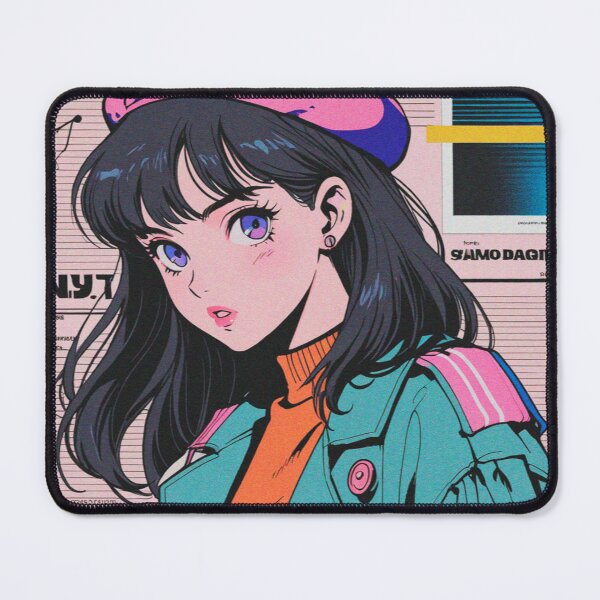 Item preview, Electric Elegance – Paris Pastel Glitch designed and sold by RetroRebootShop.