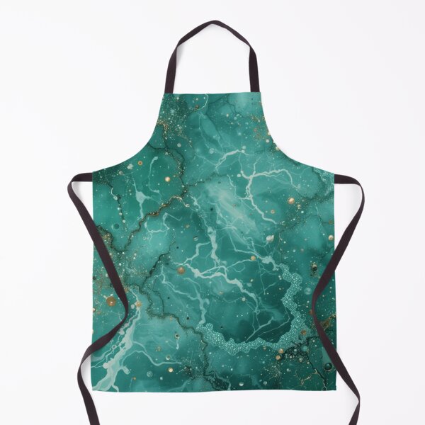 Item preview, Turquoise Marble texture Metal Print #1 #pattern #decor #art (Photo of Glitter Only - Not Reflective) designed and sold by Orese12.